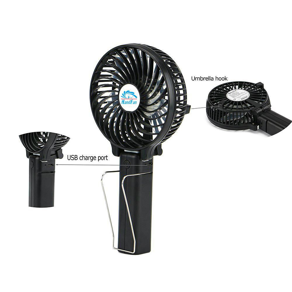 HandFan HF308 portable handy pocket usb charging fan  3