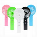 HandFan Portable Folding Desk Power Bank Charging Water Spray Humidifier Fan 3