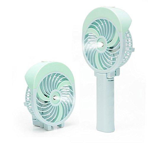 HandFan student outdoor mini charge mist water spray electric fans 2