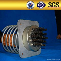 Multi hole post tension anchor steel system for steel strand