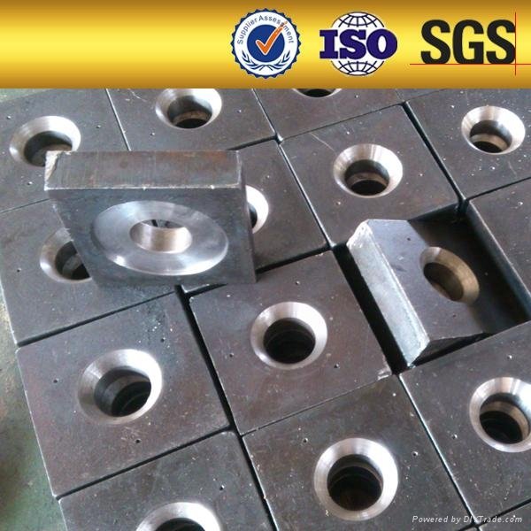 25mm 32mm PSB screw thread steel bar anchor plate