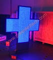 Full color LED Pharmacy Cross 1200x1200 3