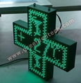 Indoor used LED Pharmacy Cross 40x40