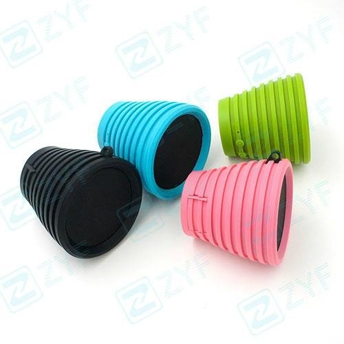 Office gift various color cup shape portable mini bluetooth speaker 2