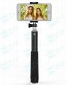 Extendable Handheld Portrait Monopod Bluetooth Selfie Stick For iPhone & Samsung