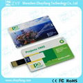 8gb credit card usb flash drive