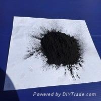 Gilsonite micronized powder with a diameter of 80 to 400 mesh and ashes (between