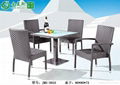 Outdoor leisure eat desk and chair Cany art furniture 2