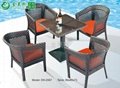 Outdoor leisure eat desk and chair Cany art furniture 5