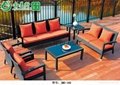 The cane makes up the sofa Outdoor leisure furniture 5