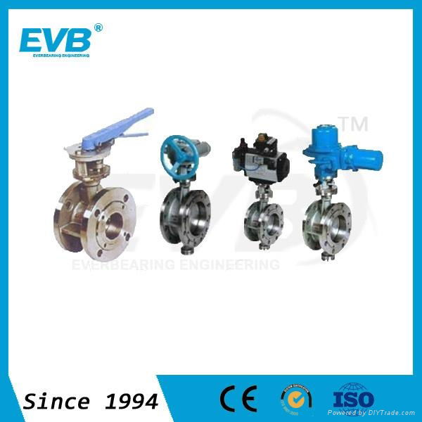 Flanged Stainless Steel Butterfly valve 2