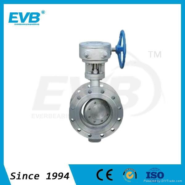 Flanged Stainless Steel Butterfly valve 3