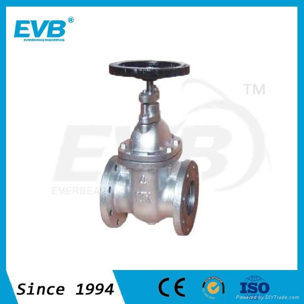 Cast Steel Gate Valve, Flanged End, ANSI 2