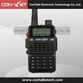 ContalkeTech Dual Band 2 Way Radio CTET-5870D UHF 400-470MHz and VHF 136-174MHz 