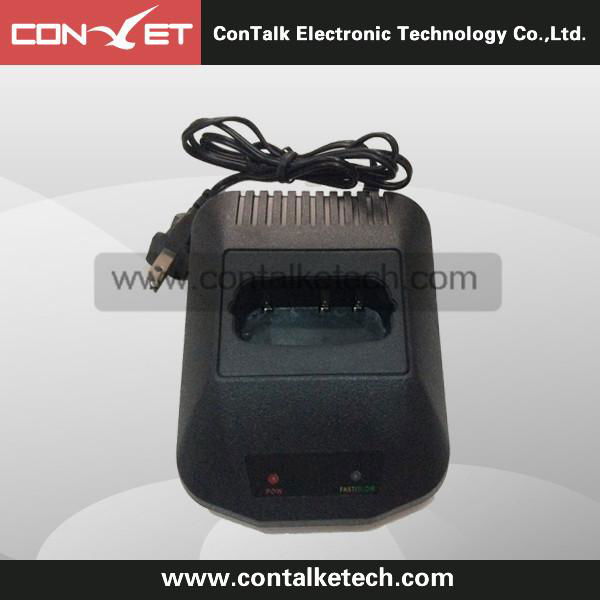 Two way Radio Ni-MH Ni-CD Li-ion Battery Charging Dock Desktop Charger