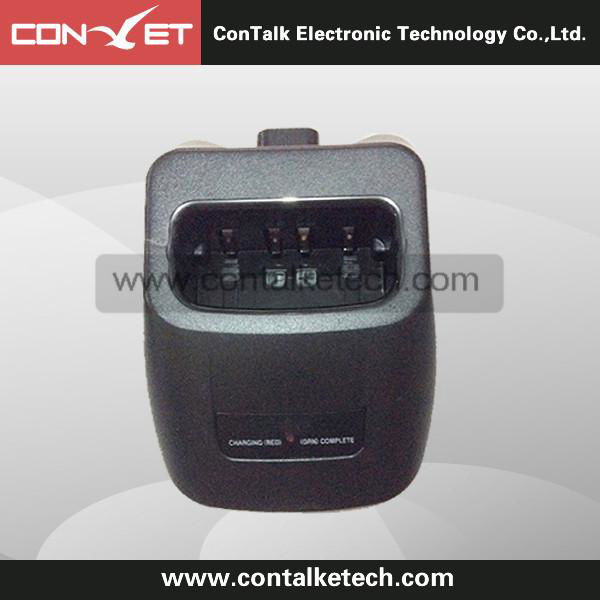 Two way Radio Ni-MH Ni-CD Li-ion Battery Charging Dock Desktop Charger