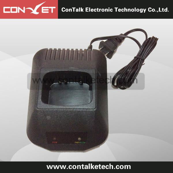 Two way Radio Ni-MH Ni-CD Li-ion Battery Charging Dock Desktop Charger