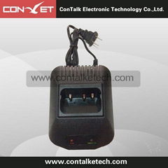 Two way Radio Ni-MH Ni-CD Li-ion Battery Charging Dock Desktop Charger