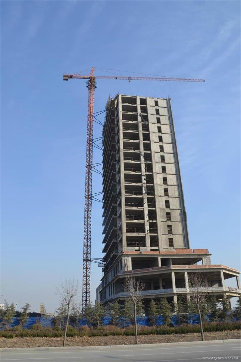 high quality 8t luffing tower crane  2