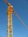 high effiency moving mobile tower crane low price 3