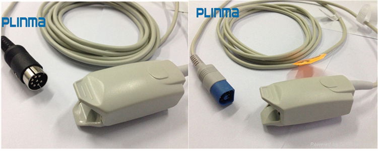 Hot sale Compatible or Original Reusable Adult finger clip spo2 sensor  3