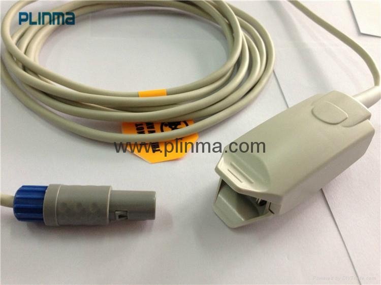 Choice/goldway adult finger oxygen spo2 sensor/probe,redel 5 pin single bit