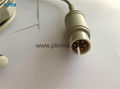 one piece M&B ECG cable 6 pin 5 leads clip used for CD2000 2