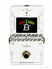 Caline Tuner Power 2-in-1 CP-09 Guitar tuner Multiple Power supply for pedal