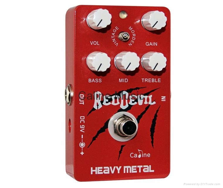 New product Caline "Red Devil" Heavy Metal Effect Pedal CP-30