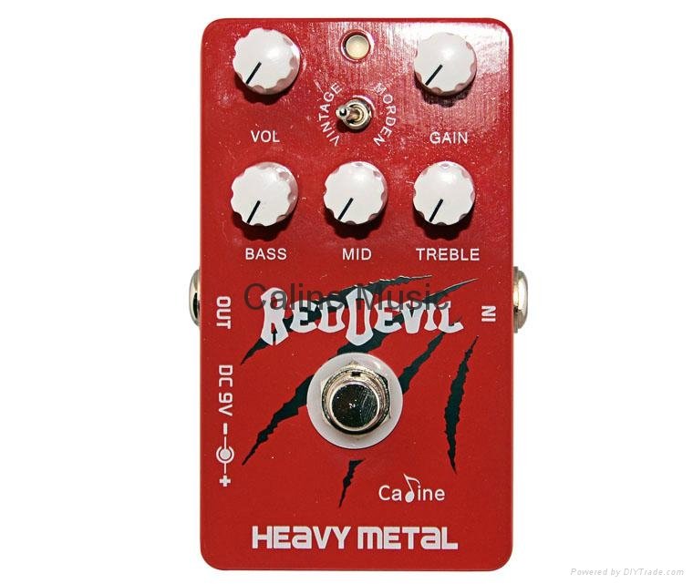New product Caline "Red Devil" Heavy Metal Effect Pedal CP-30 2