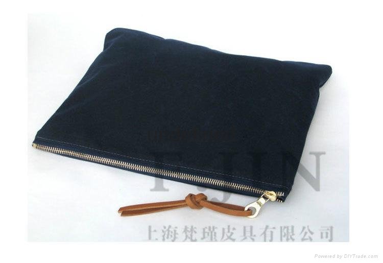 Custom business Mens Leather Hand Bag 2