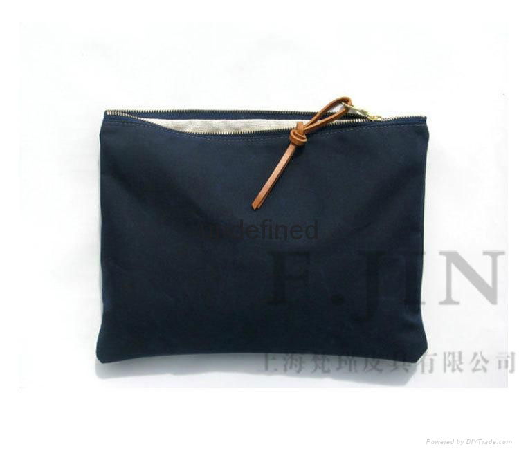 Custom business Mens Leather Hand Bag 3