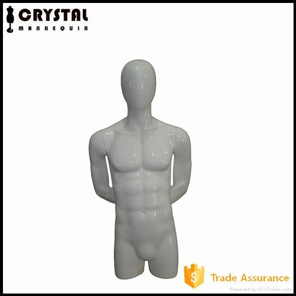 half body torso man mannequin for sale