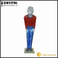 fashion designer glass mosaic mannequin 1