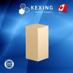 Honeycomb Ceramic Heat Exchanger Monolith