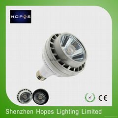 COB 35W PAR30 led spot light with cooling Fan