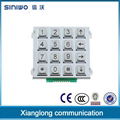 Keypad with different colors and styles