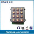 custom made usb metal numeric keypad 4