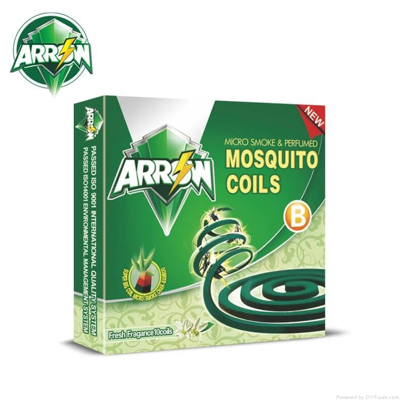 ARROW Brand Perfumed Big Micro Smoke Mosquito Coils Killer 2