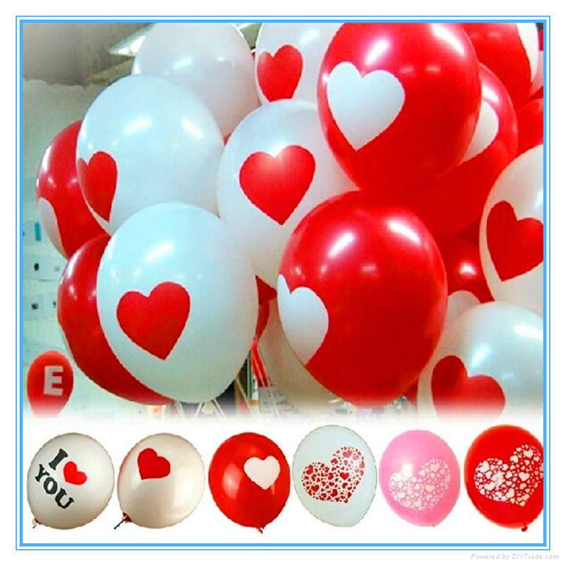 New Products for 2015 water Balloon 10inch Metallic Color Printed Ballons 12 inc