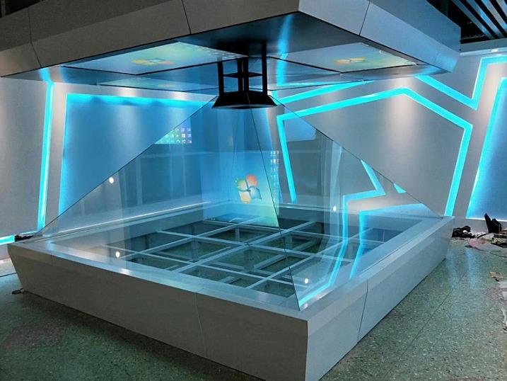 全息展示櫃 360度懸浮幻影成像展示櫃 展廳展示設備  3