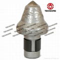 High performance rotary trencher drill tungsten carbide bullet pick 4