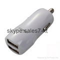 Hot selling of Dual USB car charger