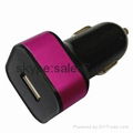 Mini Quick Car Charger Suitable for iPod/iPhone/iPad 5