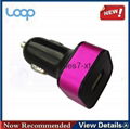 Mini Quick Car Charger Suitable for iPod/iPhone/iPad 3