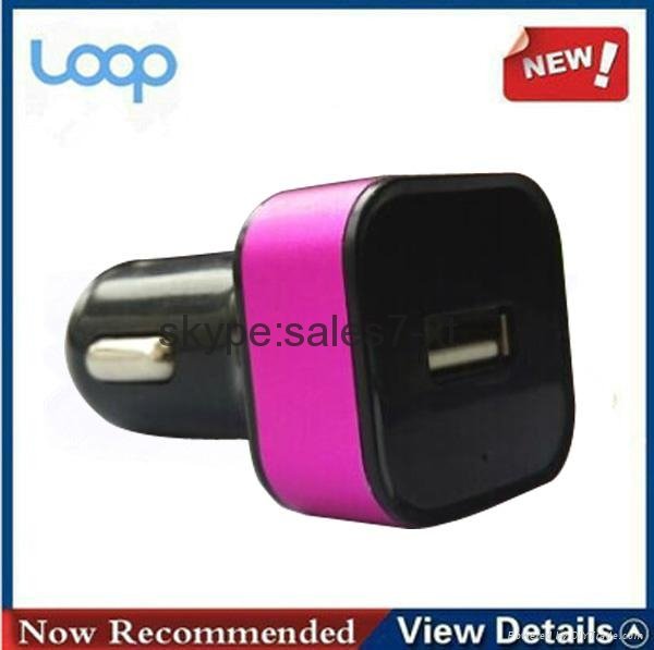 Mini Quick Car Charger Suitable for iPod/iPhone/iPad 2