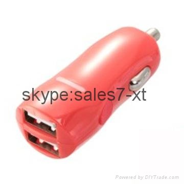 2.1A USB Car Charger with Double Port