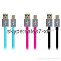 Wholesale USB data charger cable for Android phones 1M micro USB 1