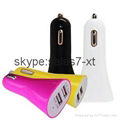 USB In car Charger for Smartphone with 5V 3100mA Output Voltage 5
