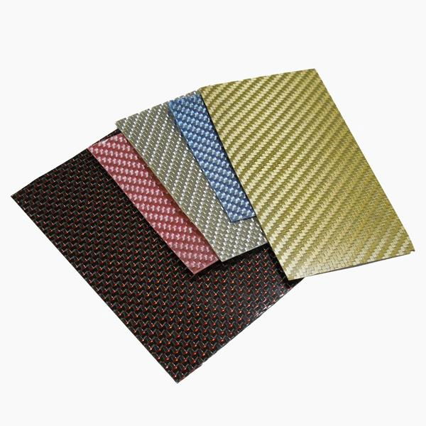 Colorful 3K Carbon Fiber Flexible Sheet 2